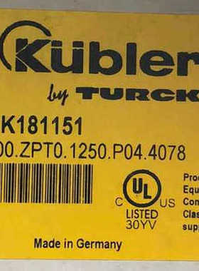Kubler库伯勒编码器T8.5800.ZPTO.1250.P04.4078