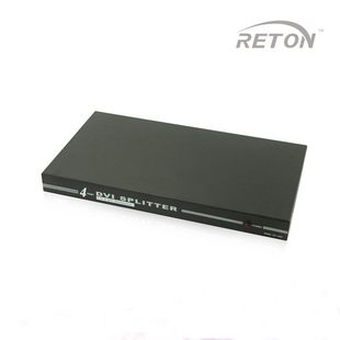 锐盾 DVI RETON 成都 104D DVI信号分配器转换器KVM切换器