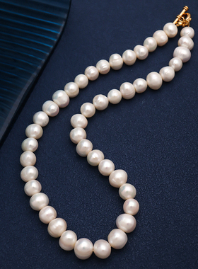 淡水珍珠项链夏季不掉色女百搭锁骨链小众高级感choker颈链锁骨链