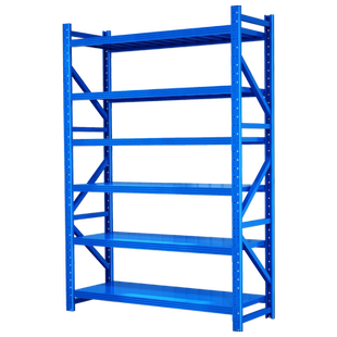 加高三米六层货架超高多层置物架仓库超市仓储重型可调节铁架子