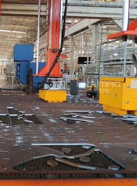 器激切割分拣下料自动化吸盘机人电永磁端拾URK器光电磁吸盘永定