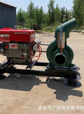 纯铜电喷NUZ机4寸压井泵 大流量污水清田水泵工 程农灌水泵18马力