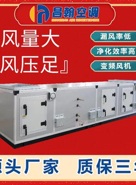 净直膨式空调化机组组合式洁空气处ZPJZ-1机组医院商场 净PCR理恒