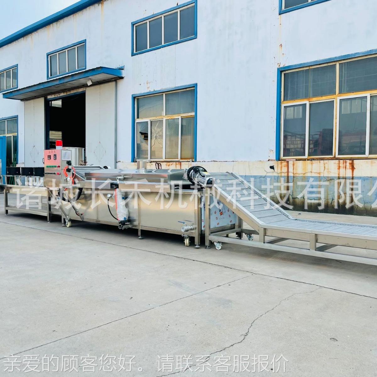 产大型薯条薯片油油炸小LBJ机 酥肉油炸流水线 连续式鱼豆腐炸生