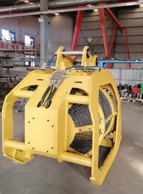 艾立筛分机筛破碎一体机工地沙土KVW筛分斗挖掘分克斗