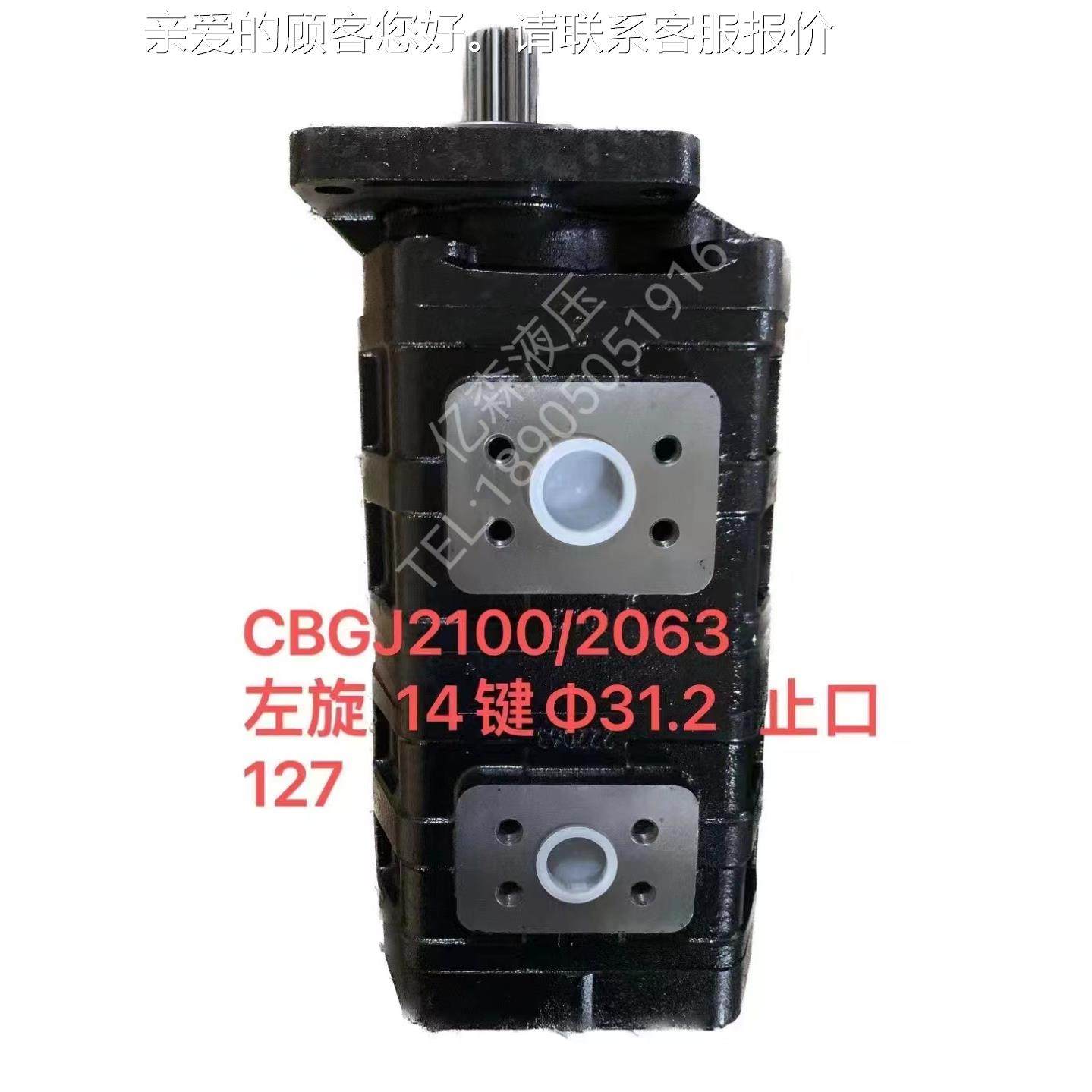 济南齿泉城双联三四联泵CBGJ2100/206/CBGJ2100/10联45/ZCJ10435,标准件/零部件/工业耗材,液压泵,淘宝优惠券,粉丝福利购,淘宝优惠卷