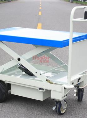 HG-109HG-109W全电动平台车单叉电升降平板/PO动ER LIFT 车TABLE