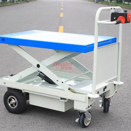 HG-109HG-109W全电动平台车单叉电升降平板/PO动ER LIFT 车TABLE