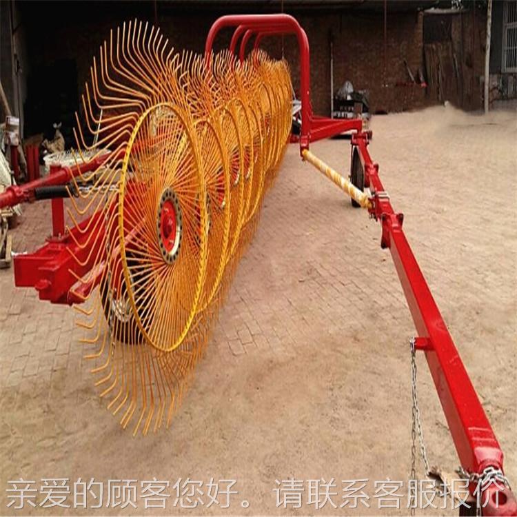 草 四333轮机车拖拉机搂后悬挂翻草机 ,玉米秸秆牧草翻晒机四轮后