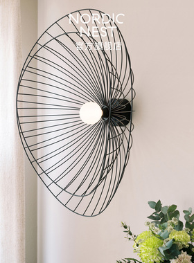 北欧Globen Lighting Ray草帽吸顶灯卧室主卧轻奢创意艺术高级感