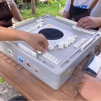 【免洗靜音不插電麻將機】露營式