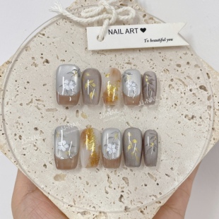 【枯荣】纯手工穿戴甲美甲