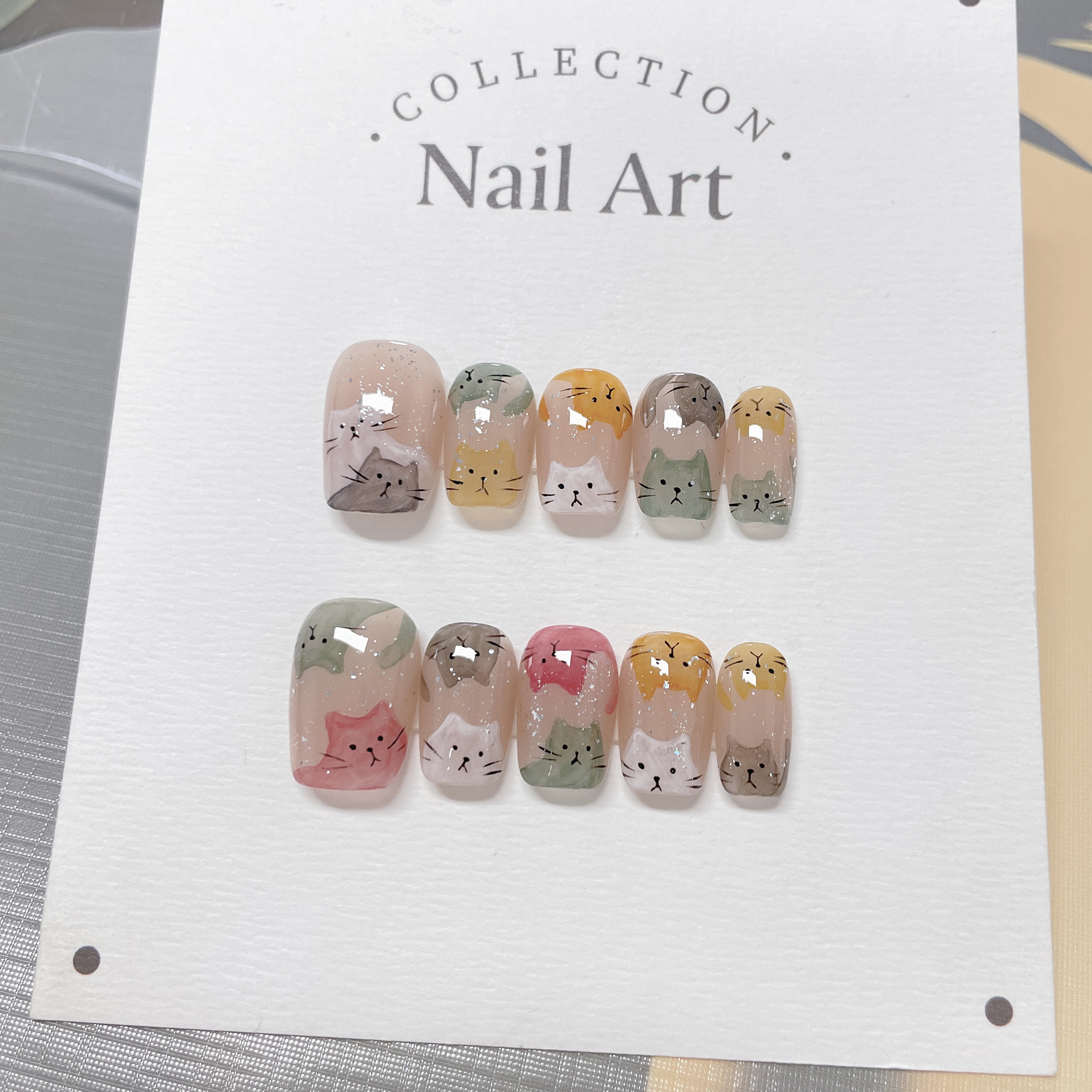 【落跑猫咪】纯手工穿戴甲美甲,彩妆/香水/美妆工具,穿戴甲/甲片,淘宝优惠券,粉丝福利购,淘宝优惠卷