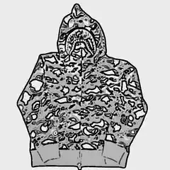 Bp Ape Shark Hoodie Shark Hoodie