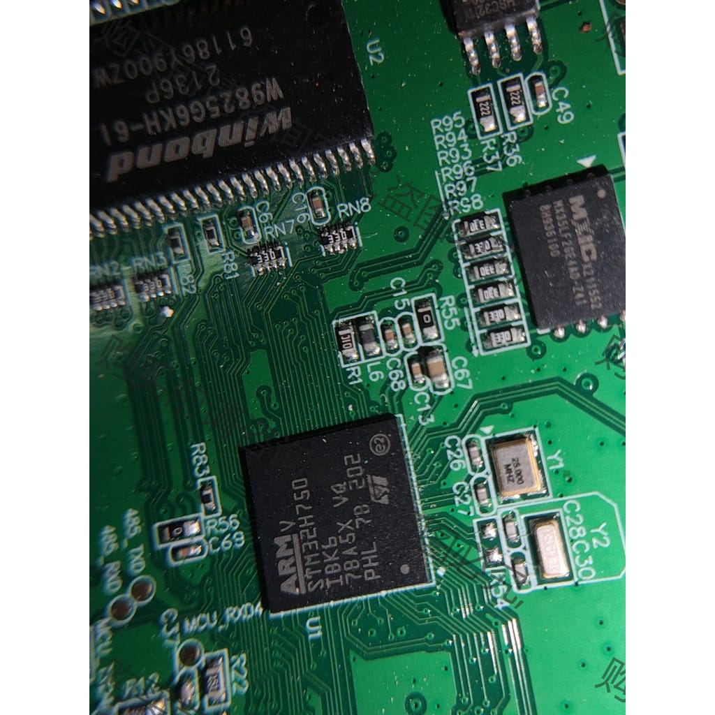 功能正常议价 STM32H750iBK6小板，配件价，19张