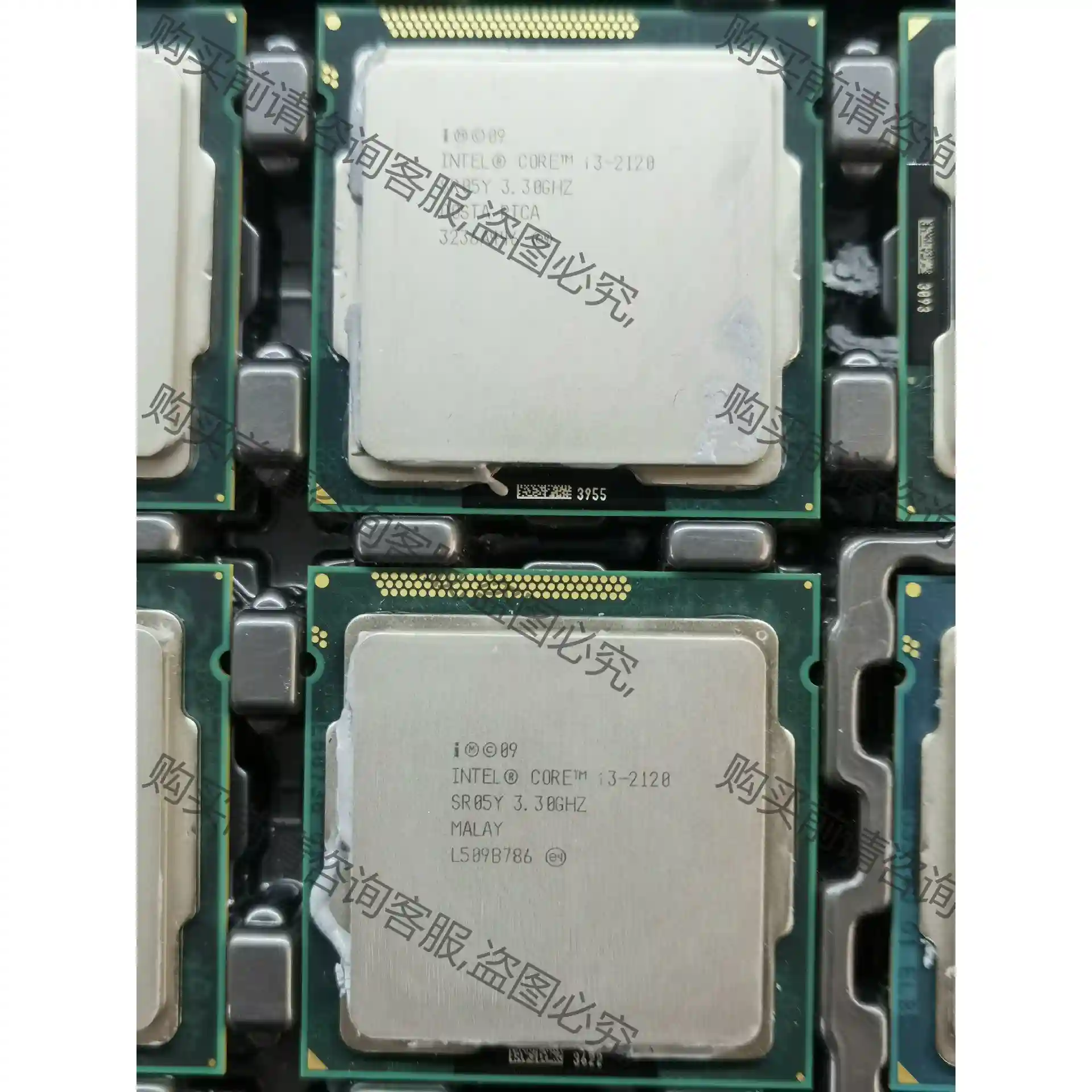 CPU i3 2120，3.3GHZ，双核四线程，1155针 先议价 拆机货包好
