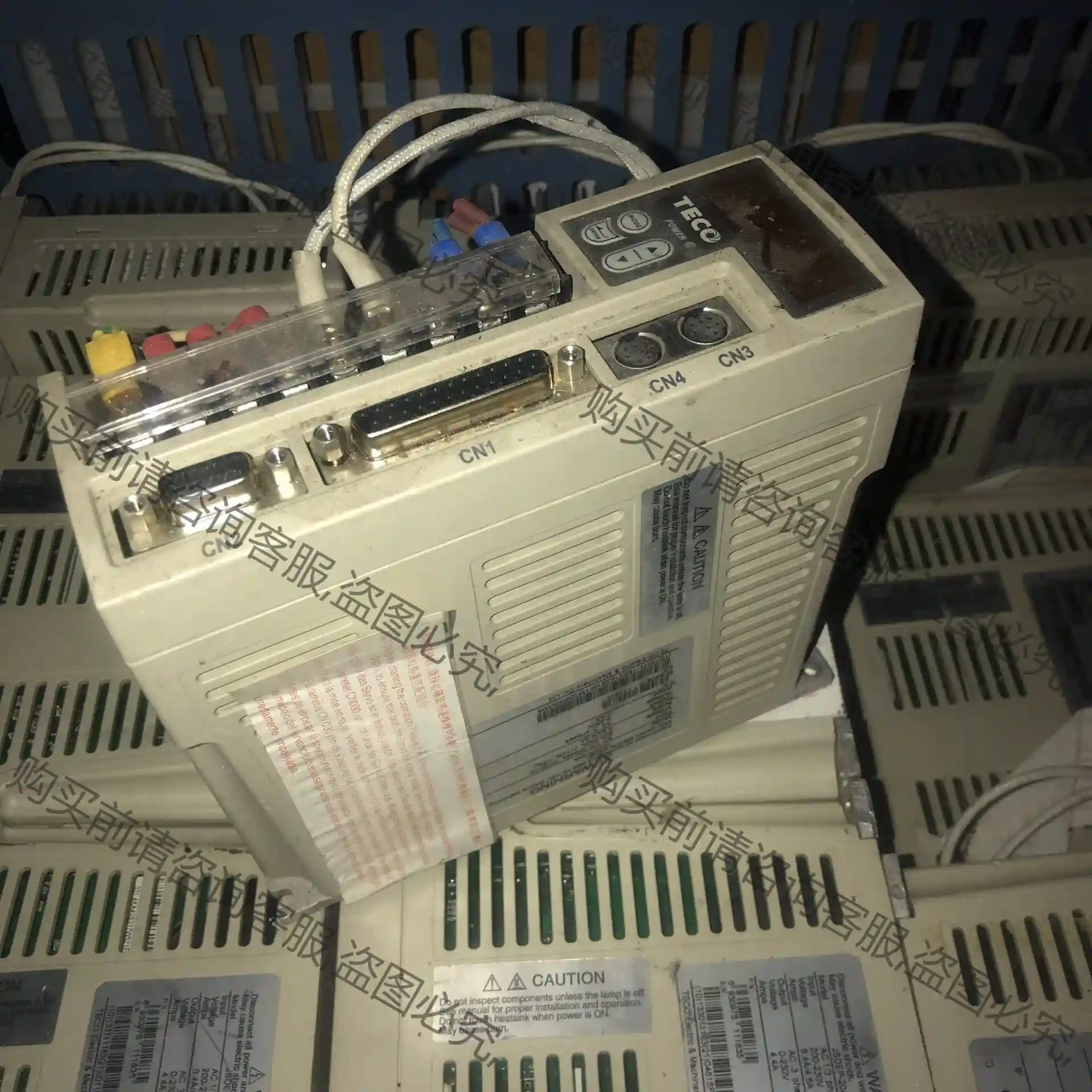 JSDEP-20A 东元TECO伺服驱动器 先议价 拆机货包好