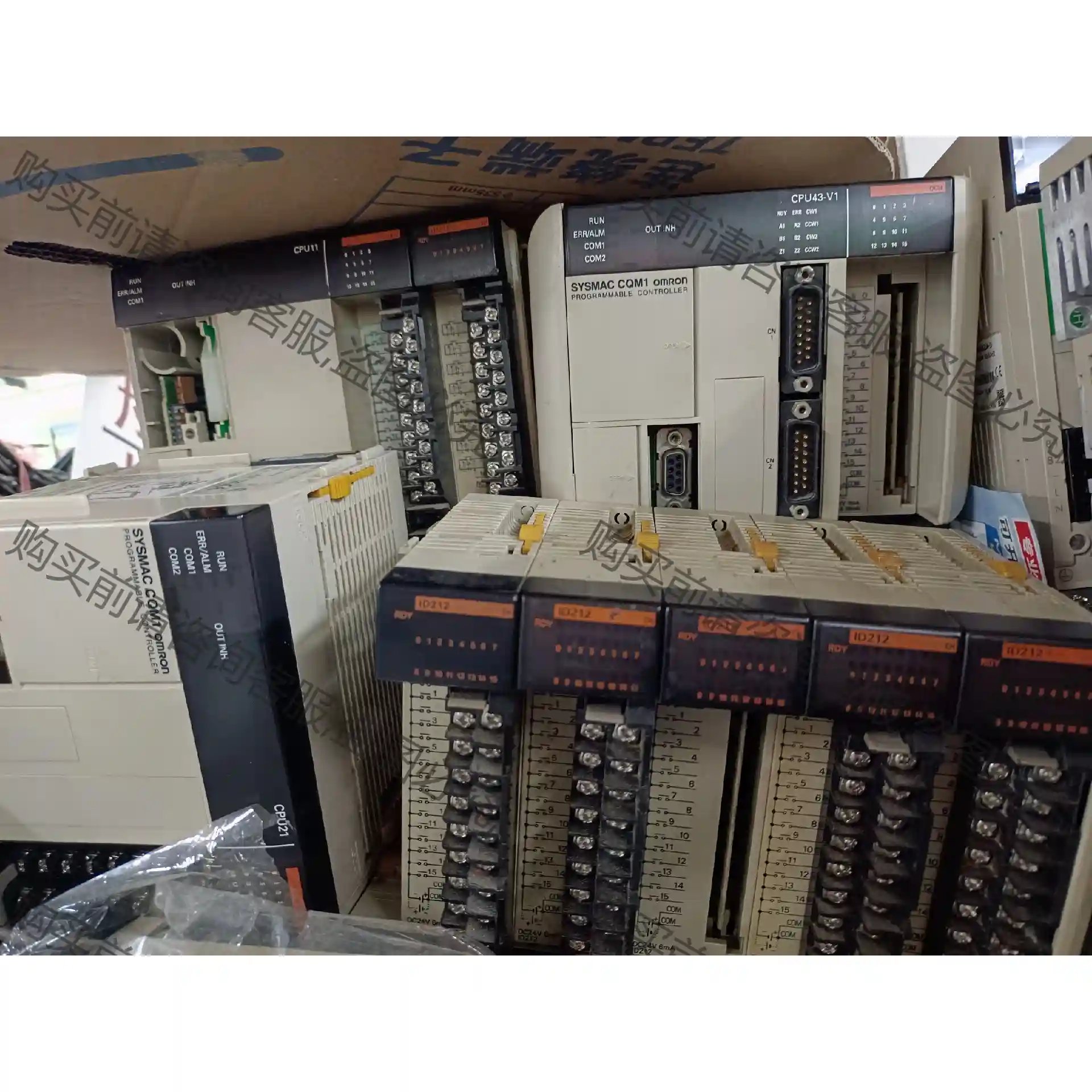 欧姆longCQM1H-CPU51 CQM1-CPU11 CPU4 先议价 拆机货包好