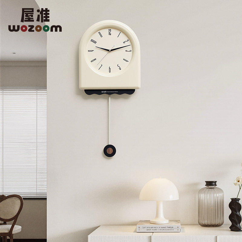 【小红薯网红款】奶油风挂钟