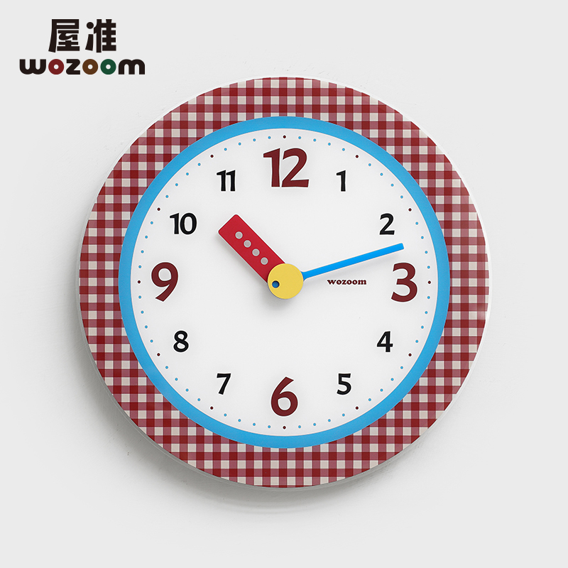 免打孔挂钟表客厅2025新款