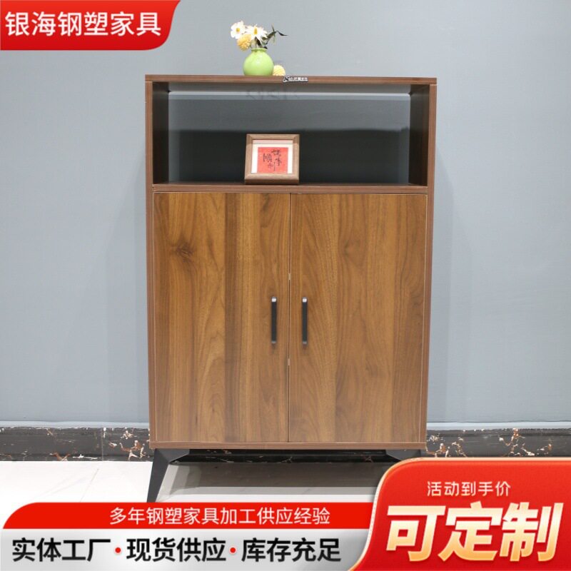 轻奢双开门隔断玄关落地鞋柜