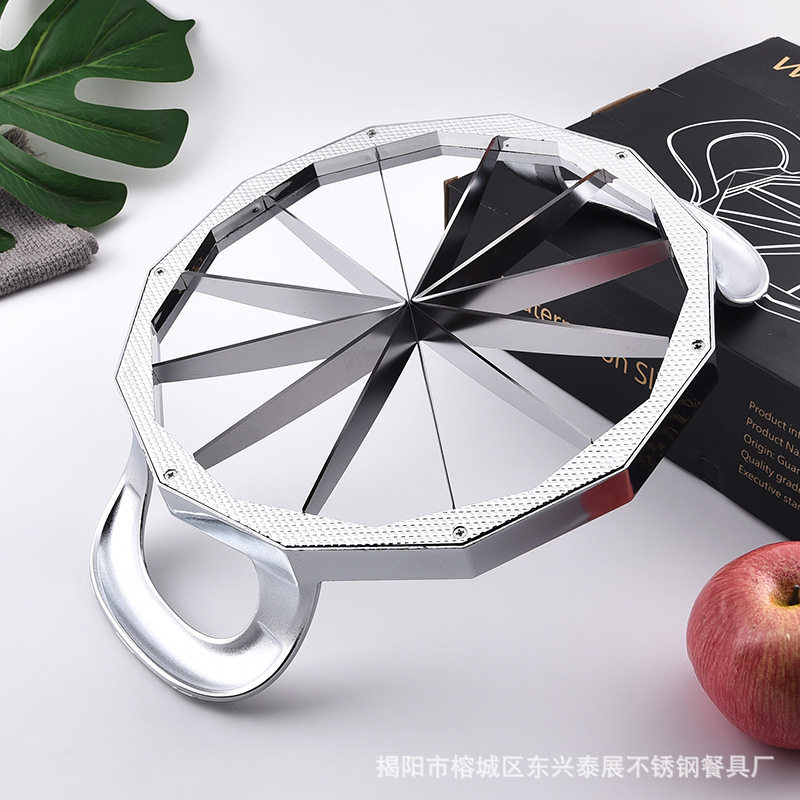 锌合金西瓜切家用大号切水果神器创意分瓜切切片切瓣切块分割器