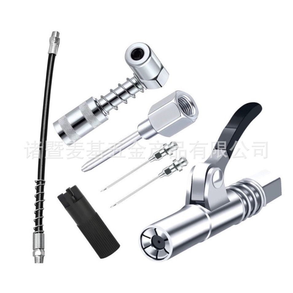 润滑工具7件套针式尖头黄油嘴注油工具配件高压注油嘴带黄油枪嘴
