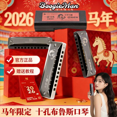 布鲁斯口琴马年纪念款音色出众
