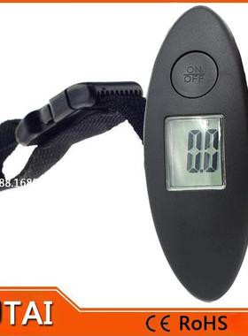 厂家现货电子口袋秤40kg精准飞机箱包秤行李秤便携式电子手提秤