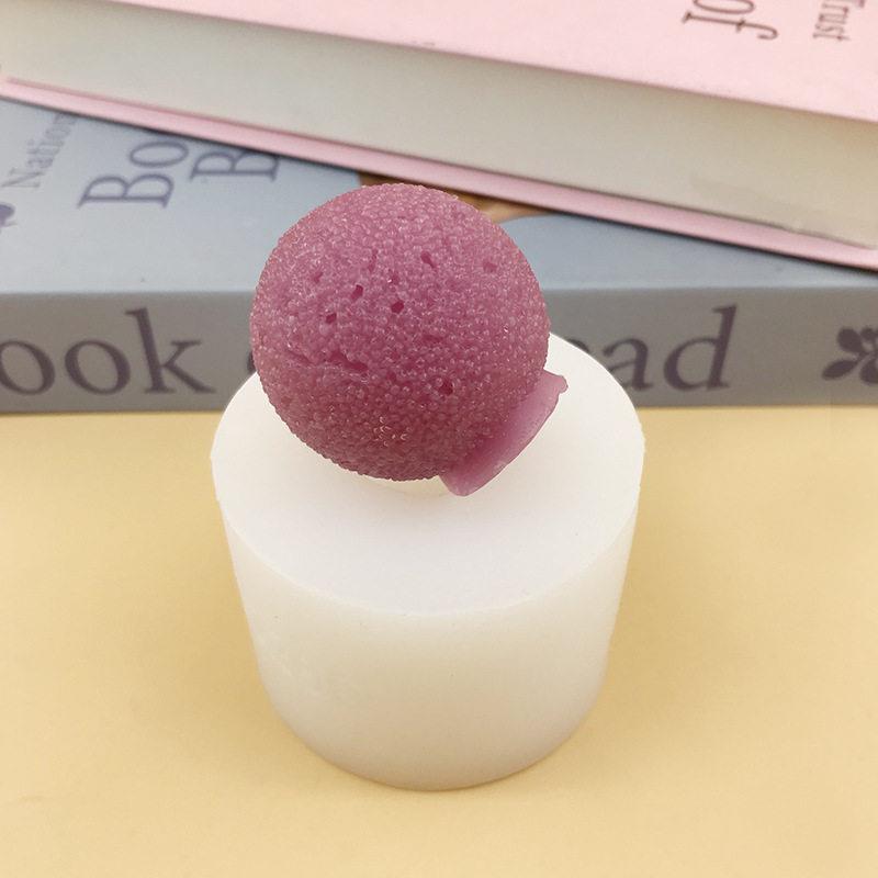 超大杨梅硅胶模具食品级diy杨梅冰块慕斯蛋糕香薰蜡烛易脱模模具