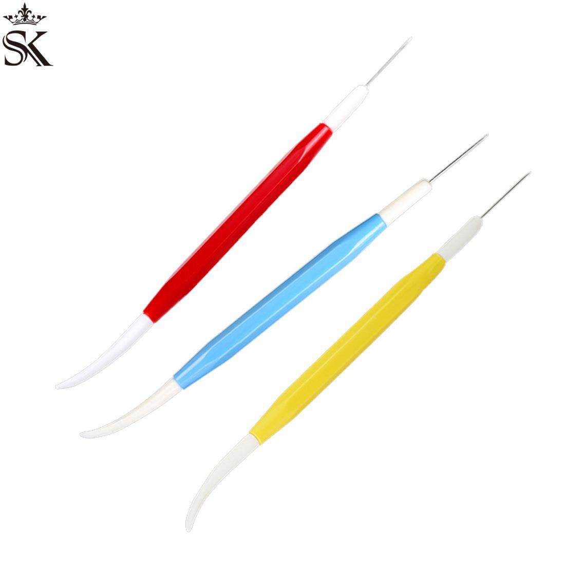 SK茵冠翻糖饼干排气针绘画针双头排气针搅拌针饼干细节调整工具针