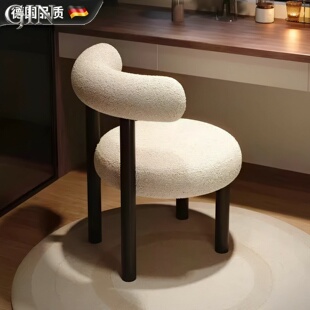 德国进口高端梳妆凳家用轻奢高级感化妆椅卧室网红椅梳妆台化妆凳