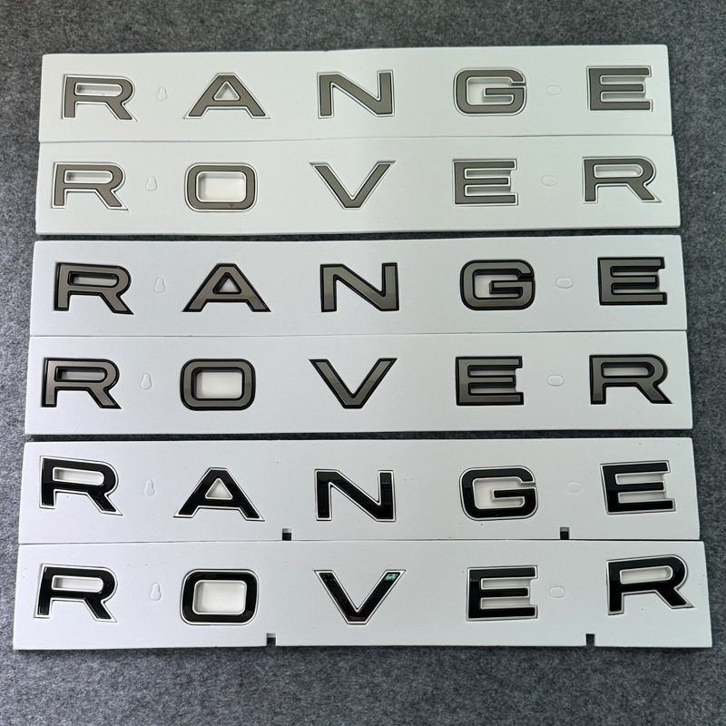 适用于新款路虎揽胜sv机盖字RANGE ROVER sv创世版车标尾箱字母标