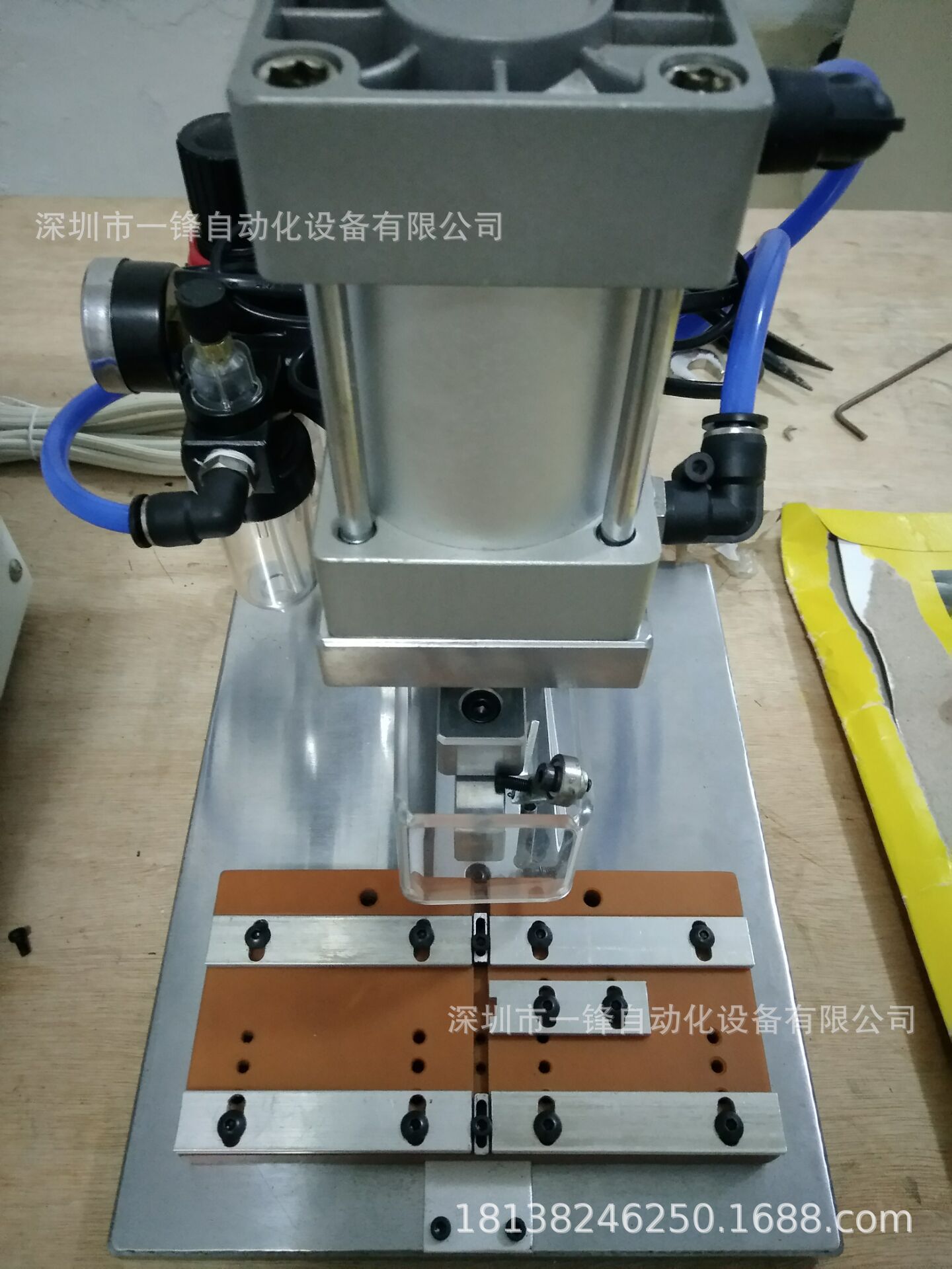 IDC气电式排线刺破铆压机