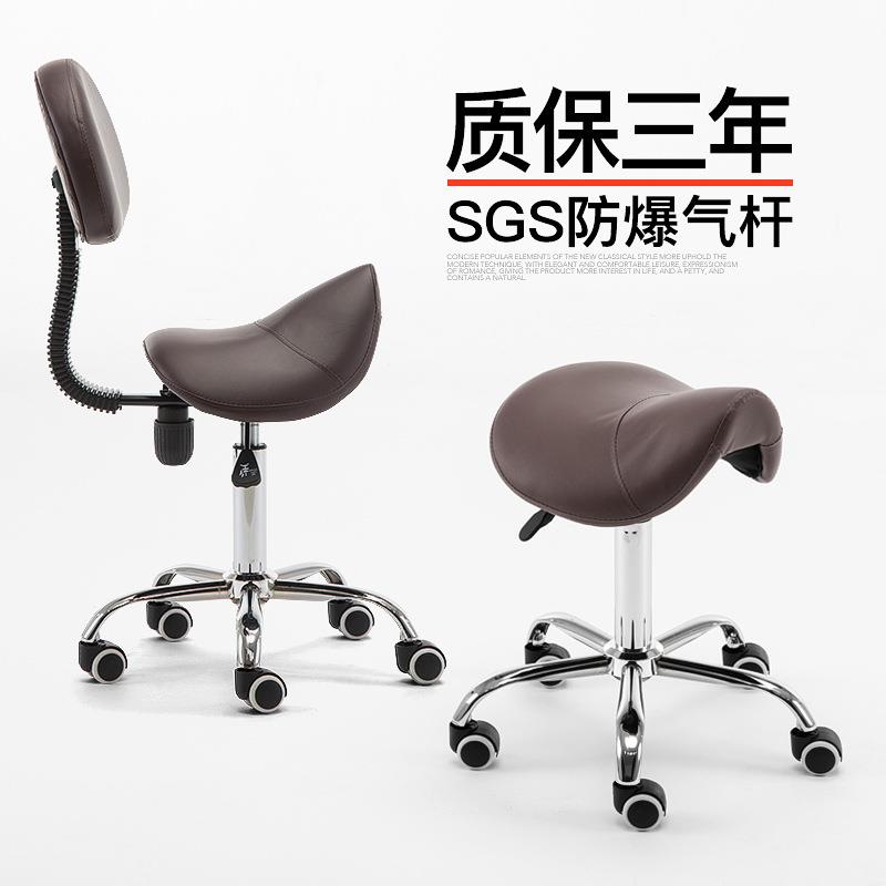 升降圆凳美容凳子大工凳理发椅子技师凳美甲旋转凳按摩床用凳