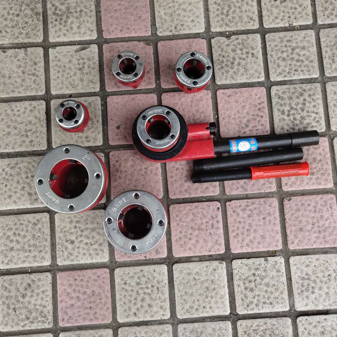轻型水暖镀锌管车丝机手动绞丝