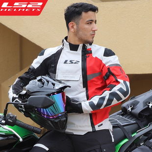 LS2摩托车骑行服新款 MJ166MP166 CE认证春秋骑行服新款