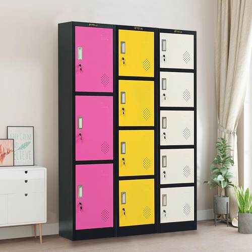 单门柜更衣柜铁皮拆装储物员工健身房存包柜子厂家文件柜