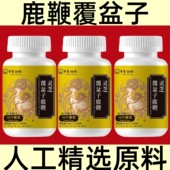 100粒补精身体灵芝鹿鞭覆盆子片长期加班熬夜精力差