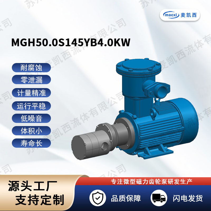 50.0CC高压磁力驱动计量泵PEEK齿轮316L泵体砂磨机齿轮泵,五金/工具,水泵,淘宝优惠券,粉丝福利购,淘宝优惠卷