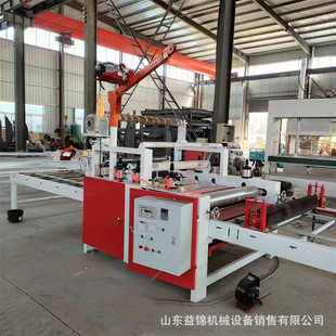 木饰面冷贴机 热熔胶膜冷胶两用平贴机 碳晶板竹炭共挤板覆膜机