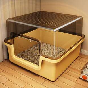 猫砂盆超大号防外溅全封闭家用猫厕所幼猫矮脚猫新型蛮中方猫屎盆