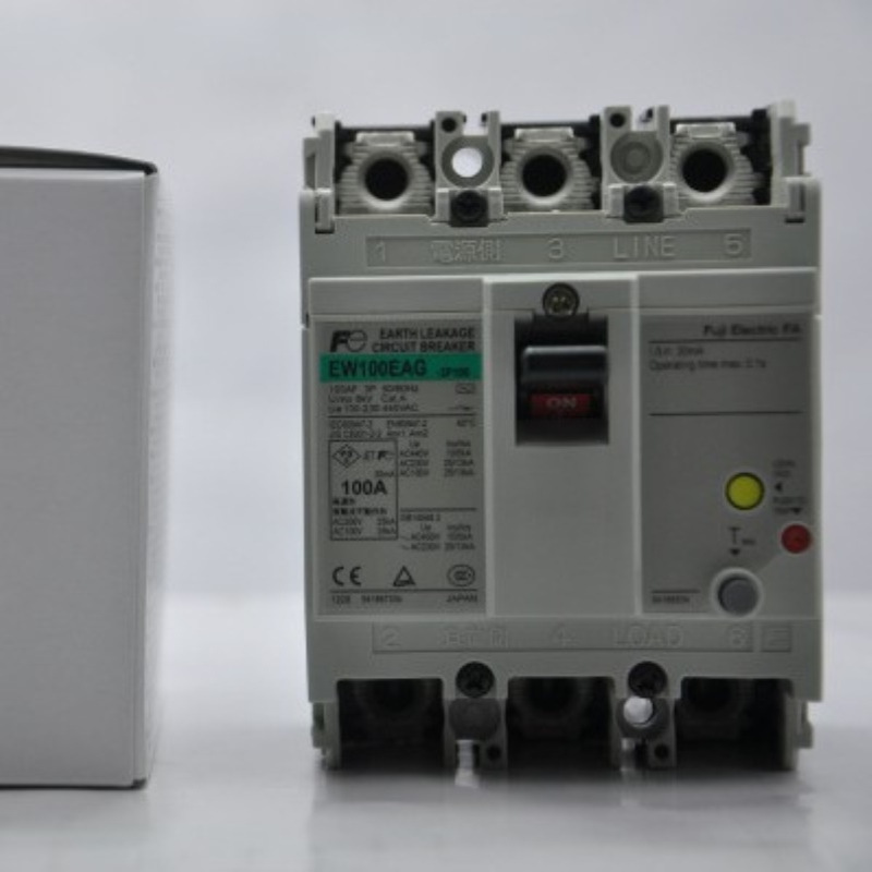 富士漏电断路器EW100EAG 3P 75A 100A 63A 灵敏度 30MA   075B