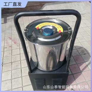 自动搅拌电动黄油机48V手推式油脂黄油机厂家直供黄油加注机