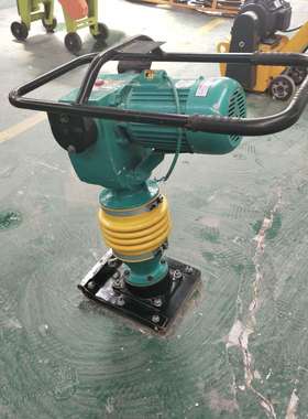 HCR90型汽油夯实机HCD90电动冲击夯 泥土地基回填压实夯土机批发