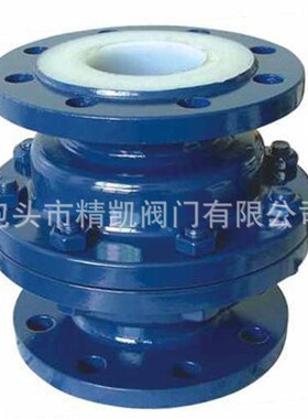 呼市包头东胜阀门H42F4 H42F46立式衬氟止回阀　逆止单向阀