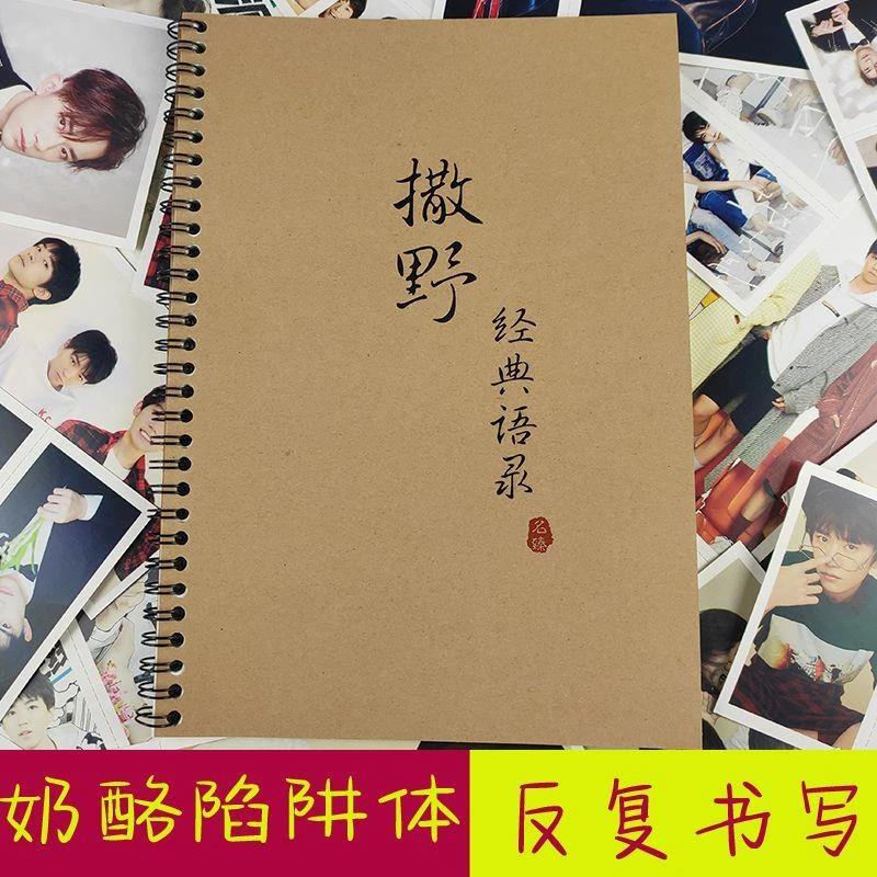 撒野语录字帖同人美古风成人行书楷书硬笔钢笔临摹练字帖女生图片