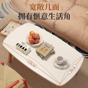 可折叠边几小户型阳台小桌子沙发边柜置物 茶几客厅家用202m4新款