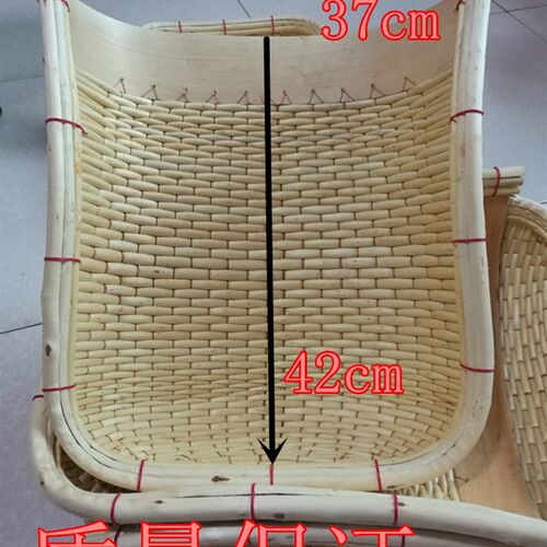 纯手工柳编藤编竹编簸箕农t用家用大中小号柳条簸箕筲箕笸箩收纳