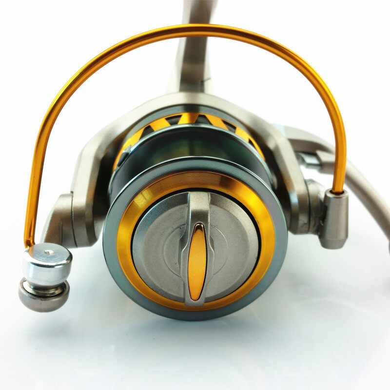 包邮1000-7000型8轴全金属头摇臂渔轮垂钓渔U线轮纺车轮海竿轮